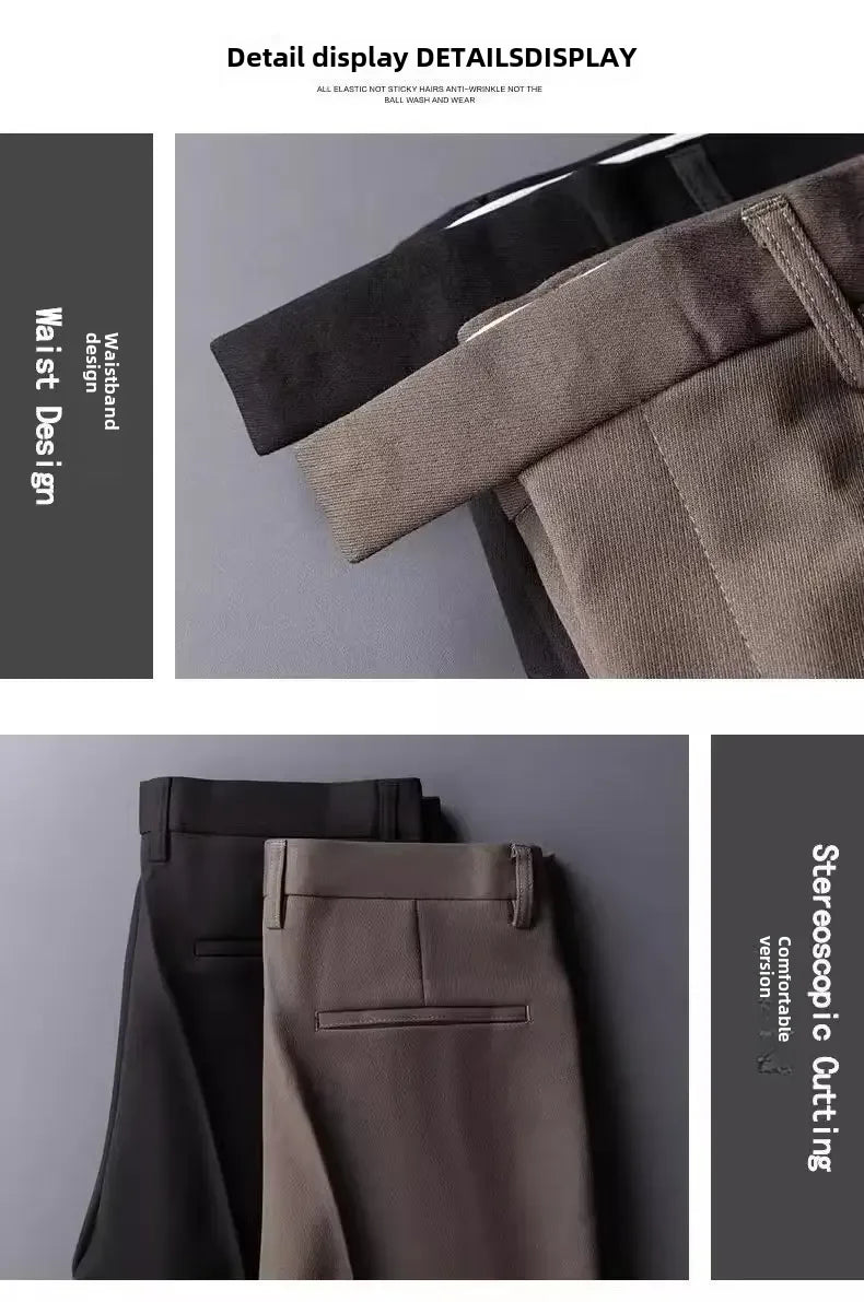 English Gentleman's Coffee Color Business Suit Pants