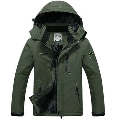 Fleece-Lined Hooded Parka