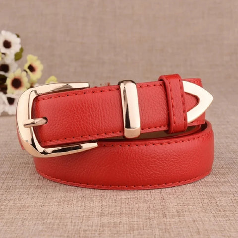 Classic Gold-Buckle Belt