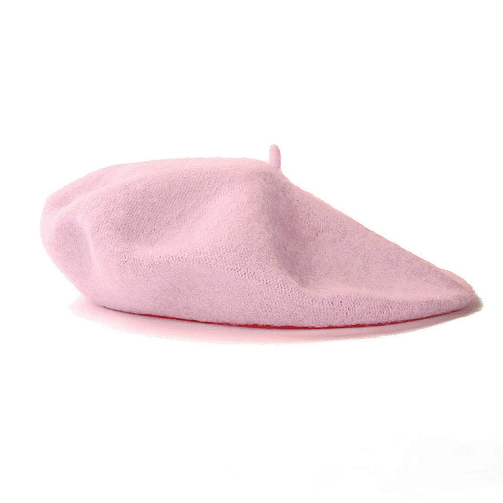 Wool-Blend French Beret