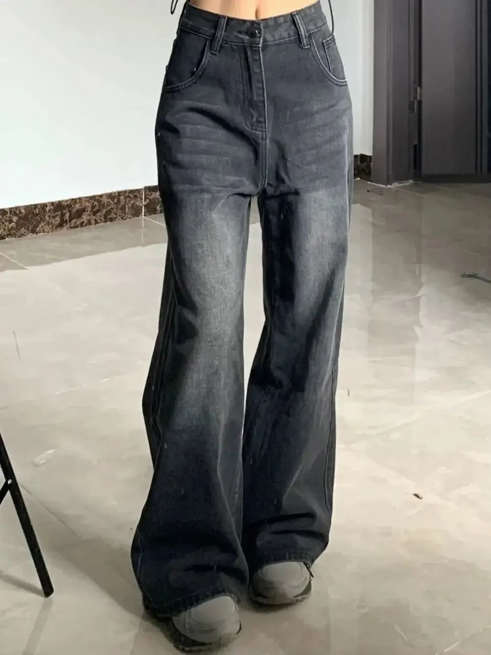 High-Rise Wide-Leg Jeans