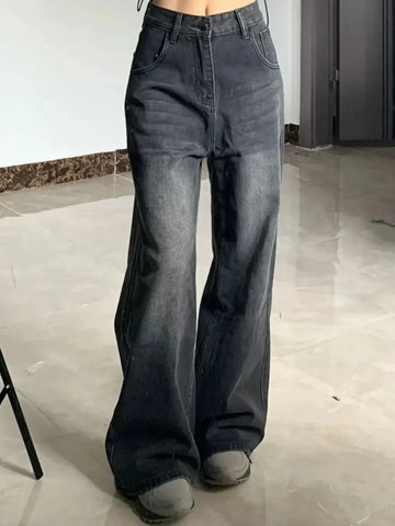 High-Rise Wide-Leg Jeans