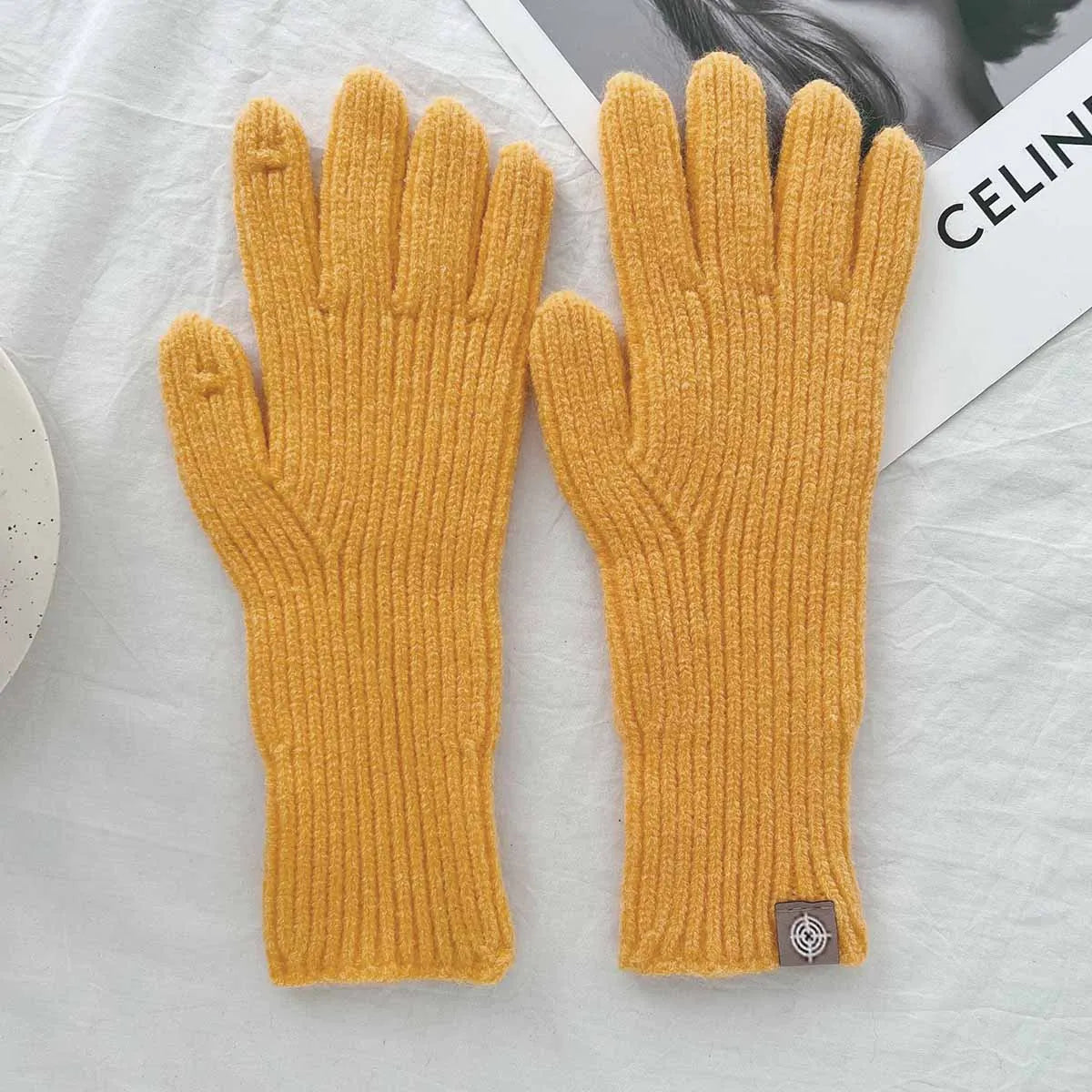 Knit Touchscreen Gloves