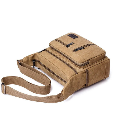 Canvas Messenger Bag