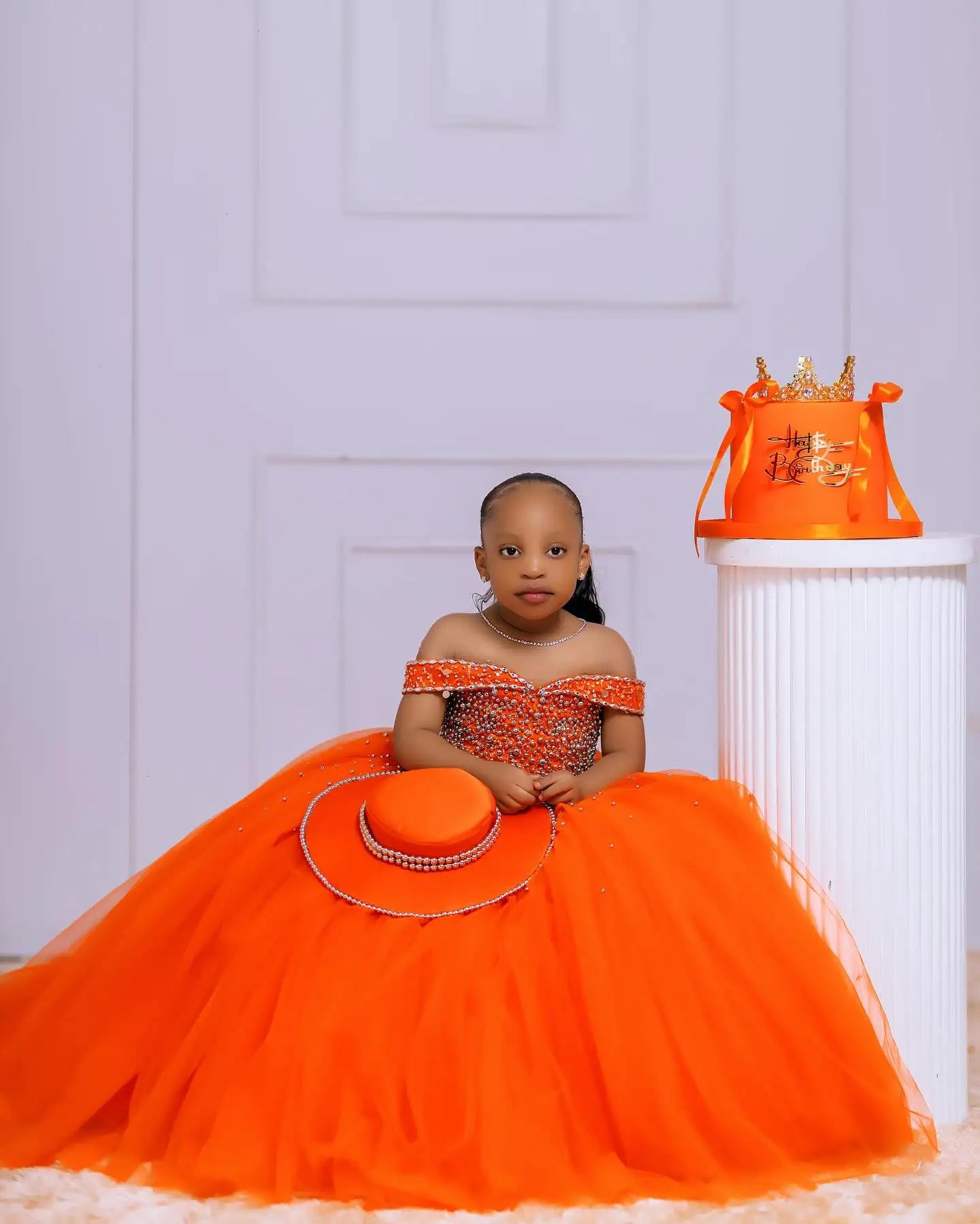 Crystal Tulle Pageant Ball Gown
