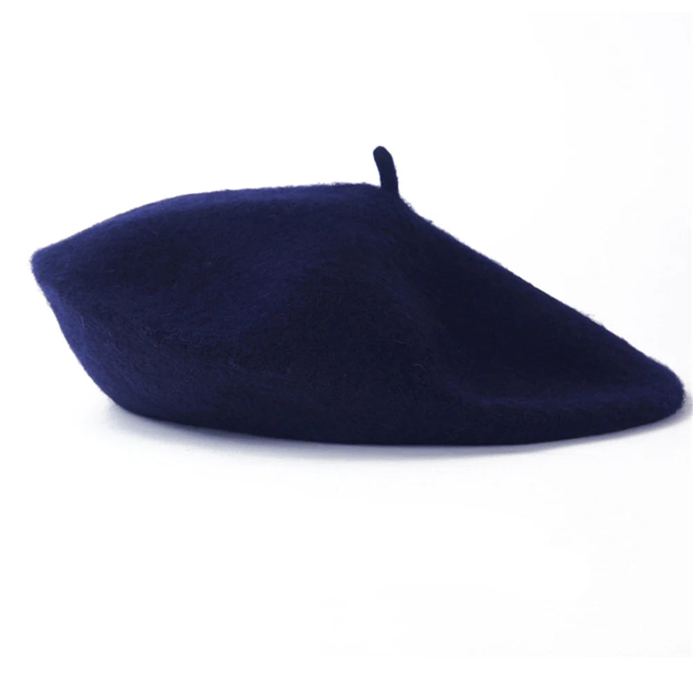 Wool-Blend French Beret
