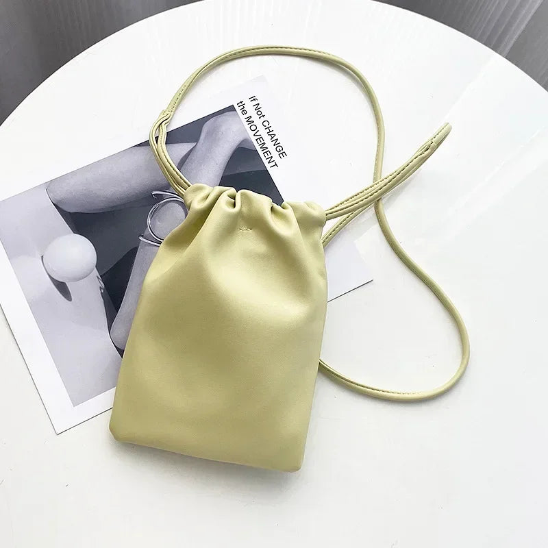 Mini Bucket Crossbody Bag