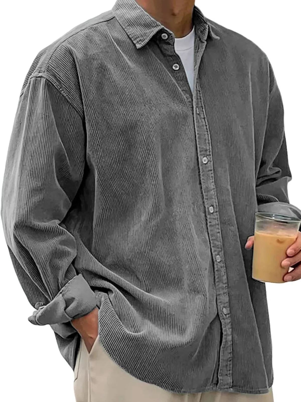 Corduroy Overshirt