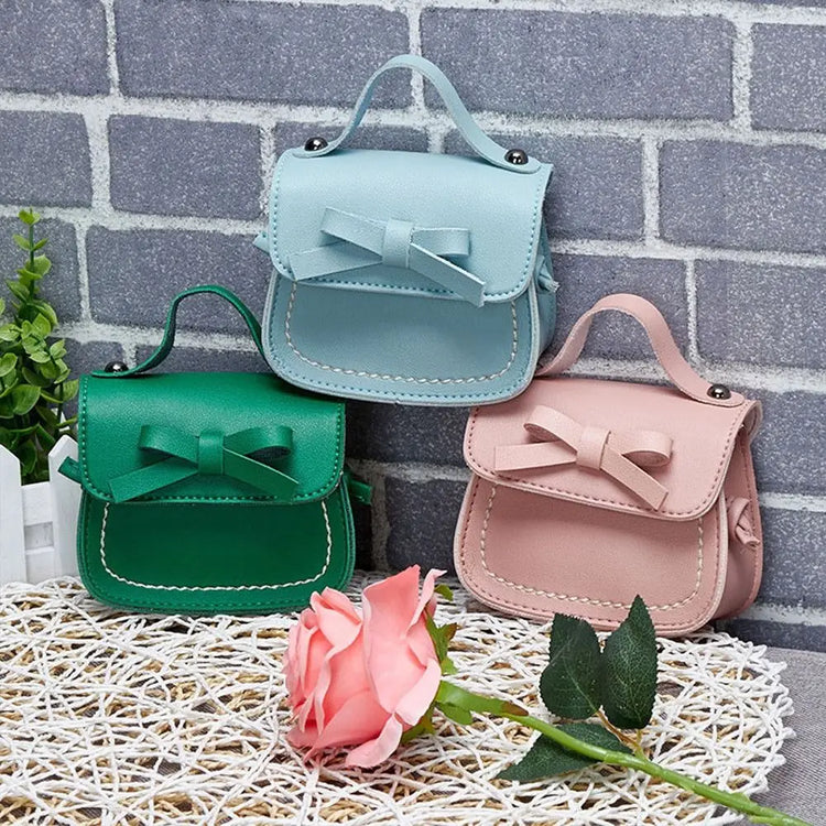 Girls' Bow Mini Crossbody Bag
