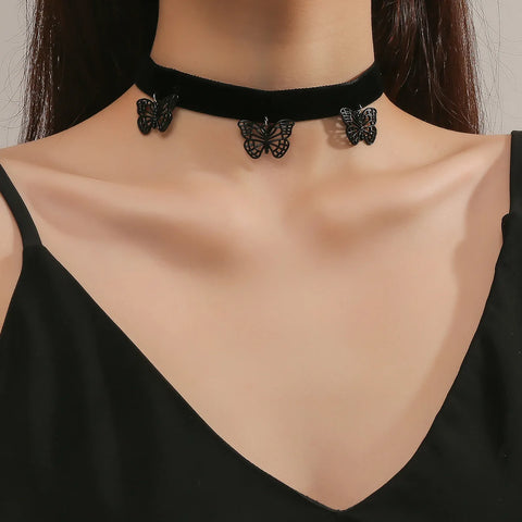 Simple Vintage Velvet Pearl
