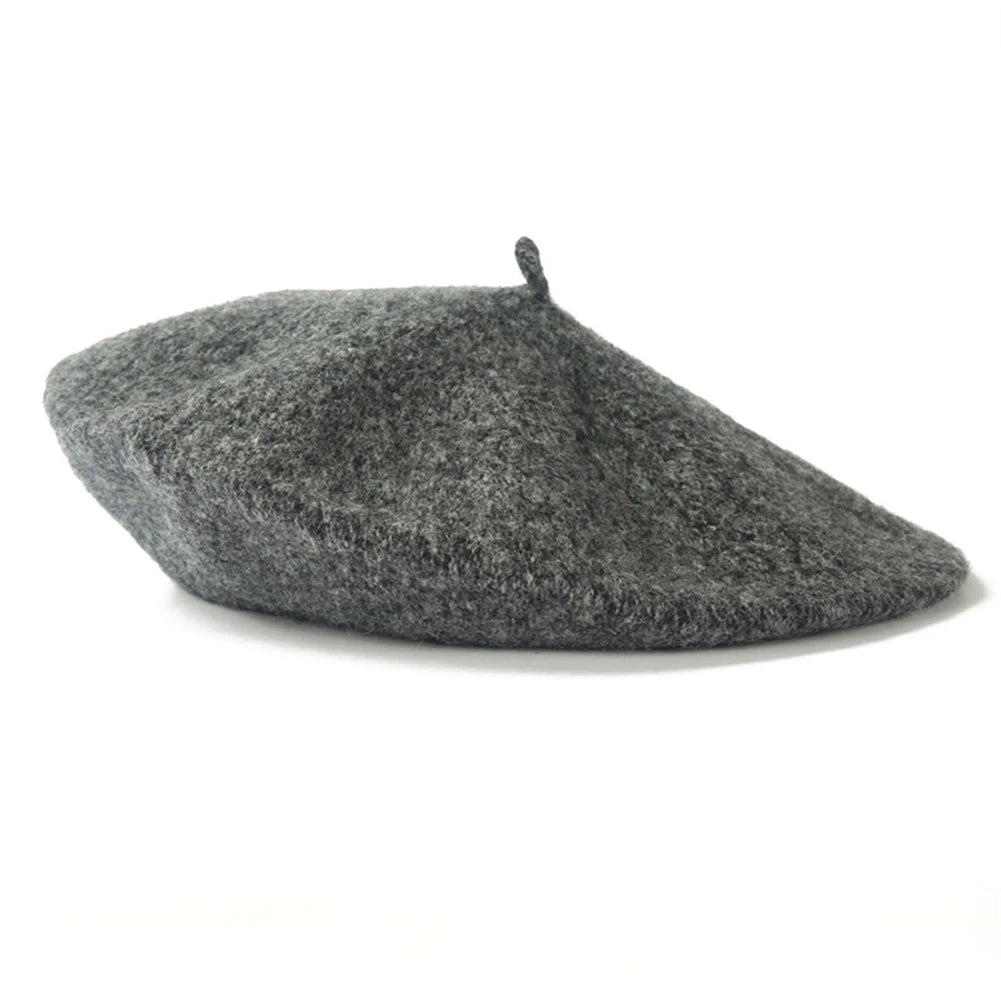Wool-Blend French Beret