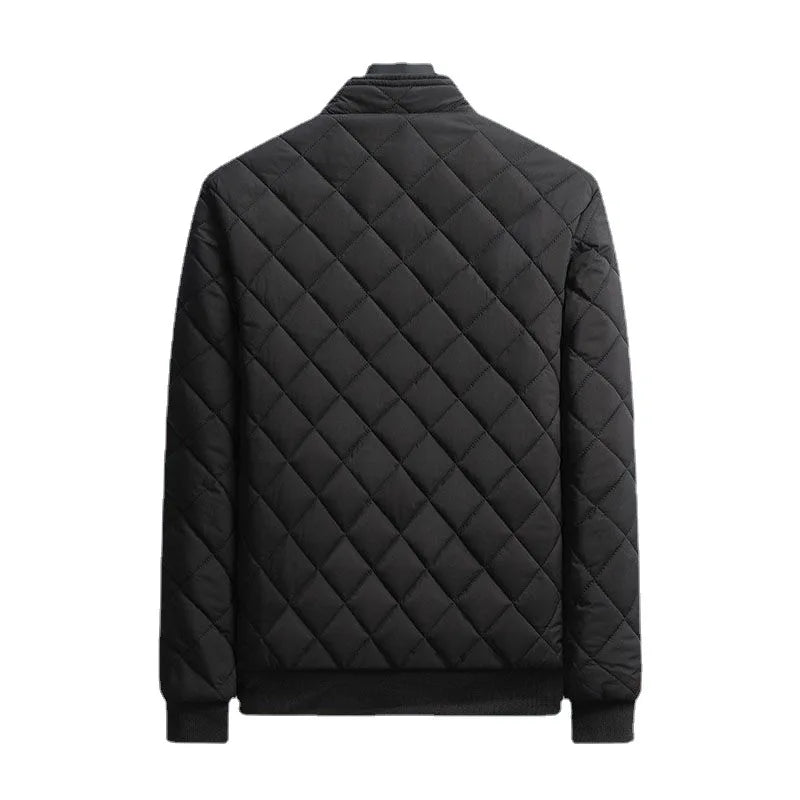 Quilted Bomber Jacket