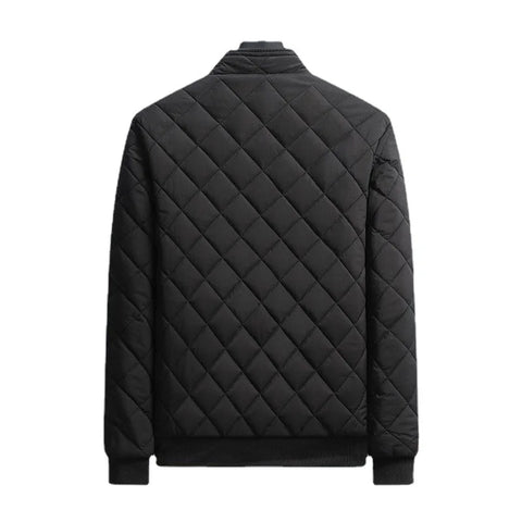 Quilted Bomber Jacket