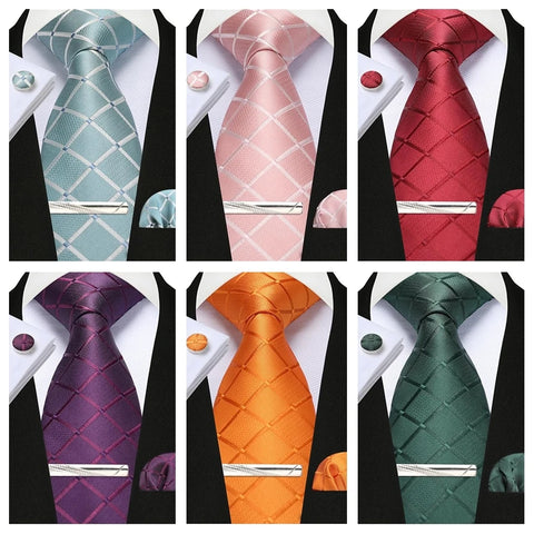 Tie, Clip & Pocket Square Set