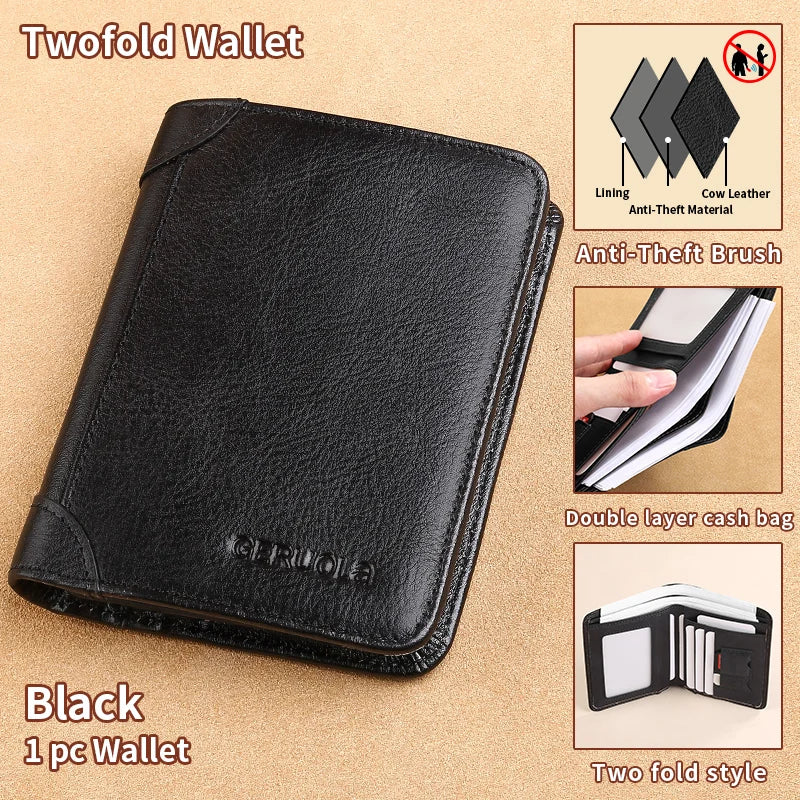 Slim Leather Wallet