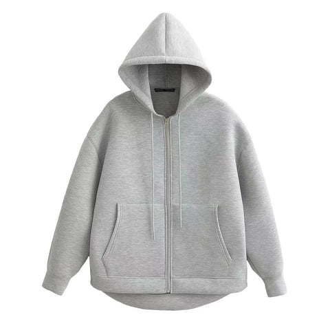 Oversized Zip Hoodie