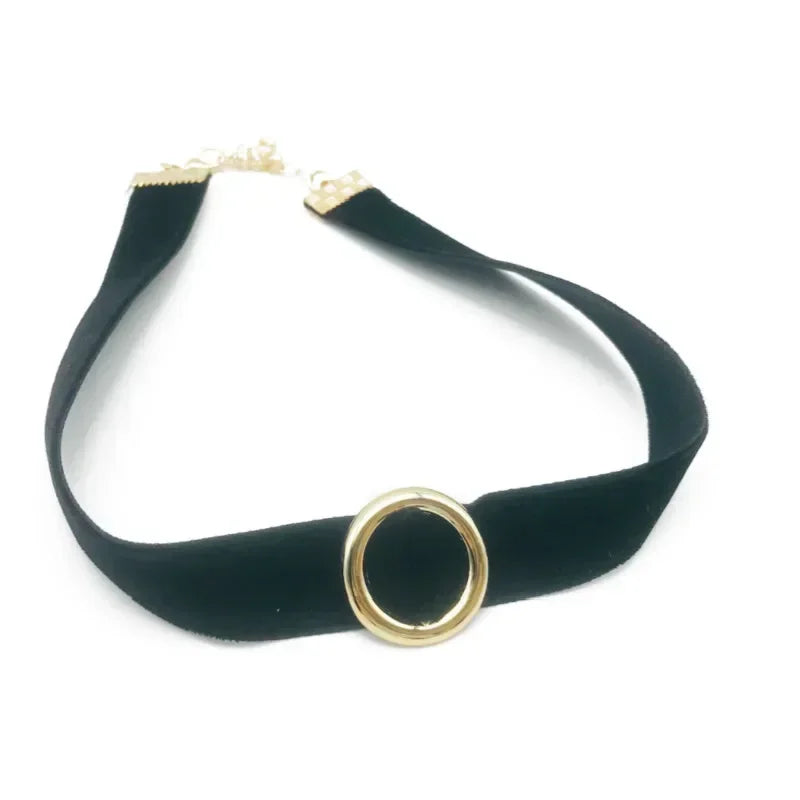 Simple Vintage Velvet Pearl