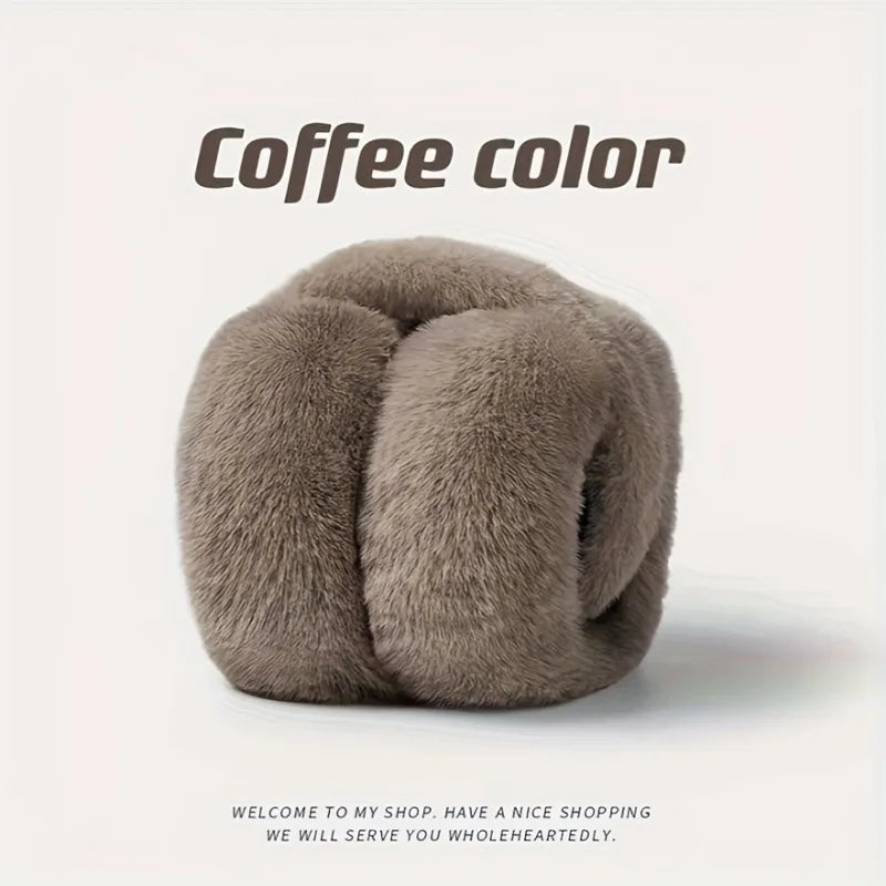 Foldable Faux Fur Earmuffs