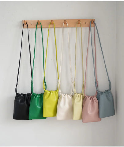 Mini Bucket Crossbody Bag