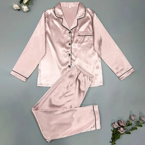 Satin Pajama Set