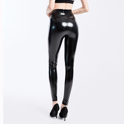 Faux Leather Pants