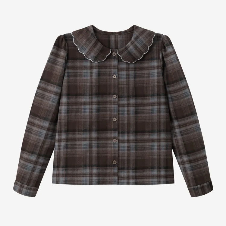 Girls' Charcoal Plaid Collection