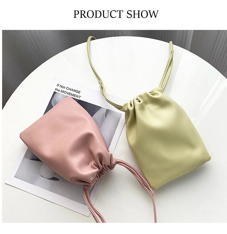 Mini Bucket Crossbody Bag