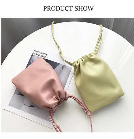 Mini Bucket Crossbody Bag