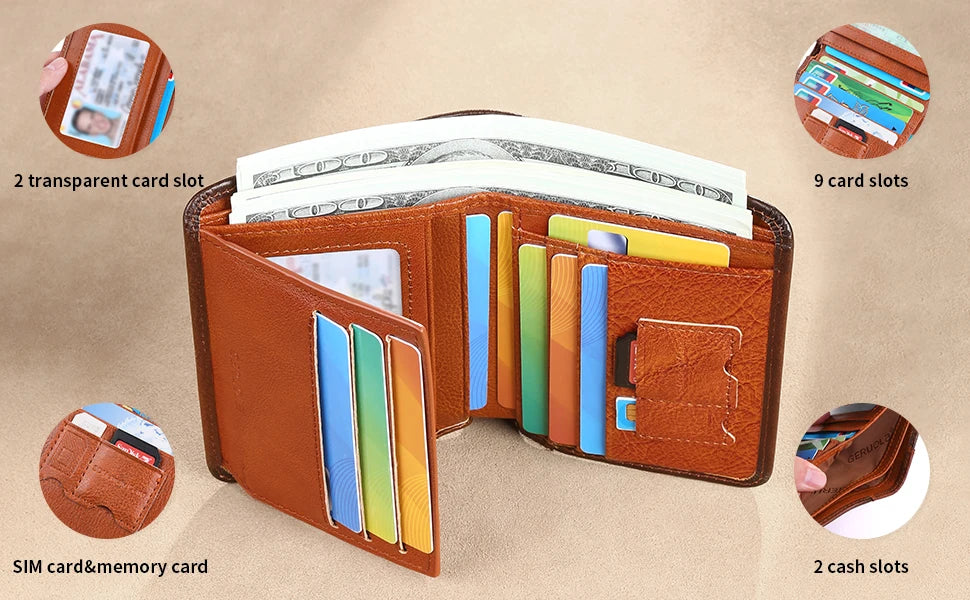 Slim Leather Wallet