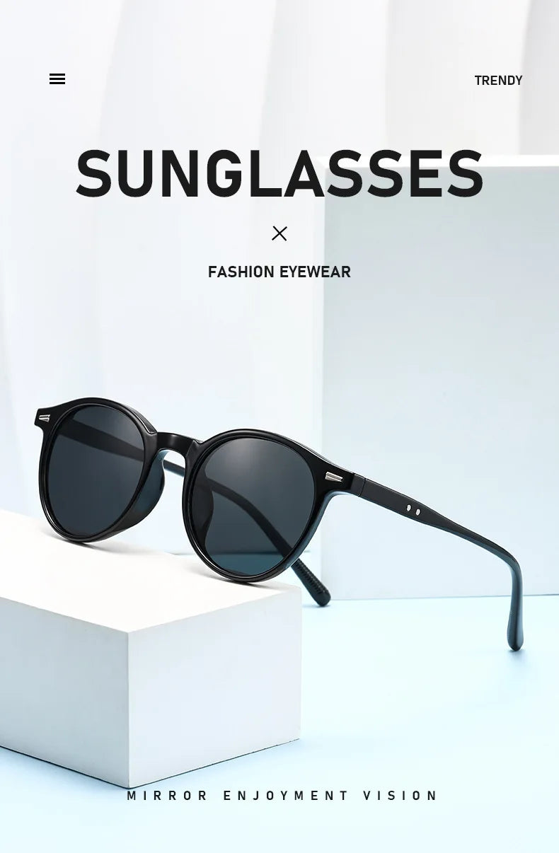 Round Retro Sunglasses