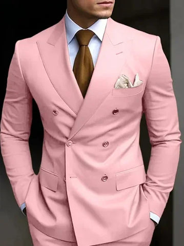 High Quality Double Breasted  Men's Suits