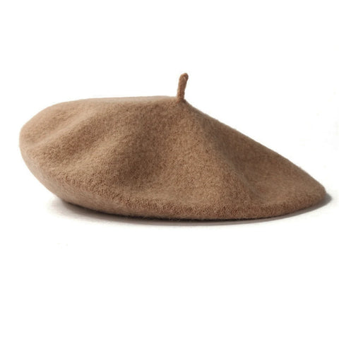 Wool-Blend French Beret