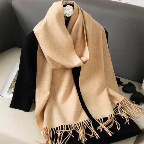 Soft Solid Winter Scarf