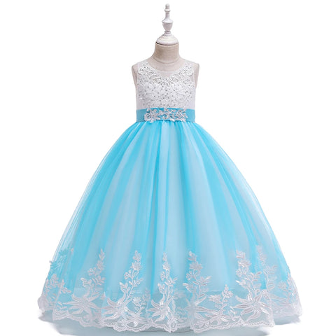 White Lace First Communion Dress
