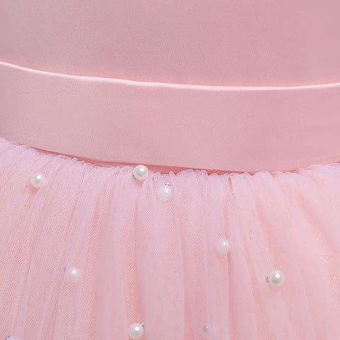 Tulle Party Dress with Big Back Bow