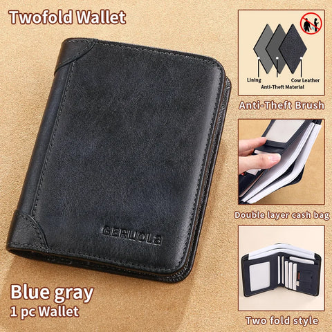 Slim Leather Wallet