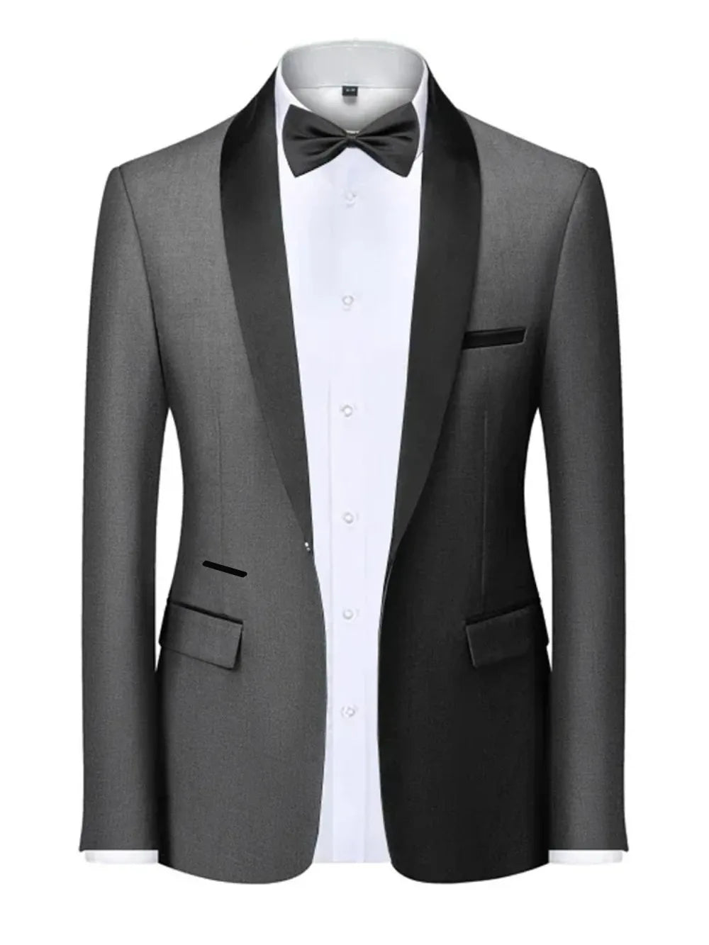 Velvet Shawl-Collar Blazer
