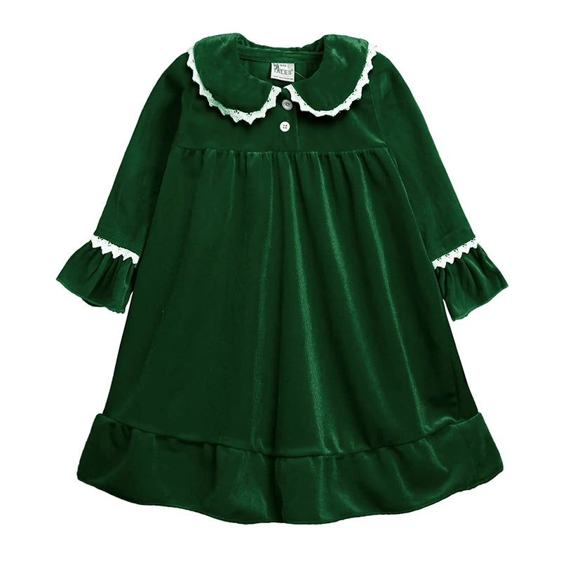 Kids' Velvet Christmas Pajamas