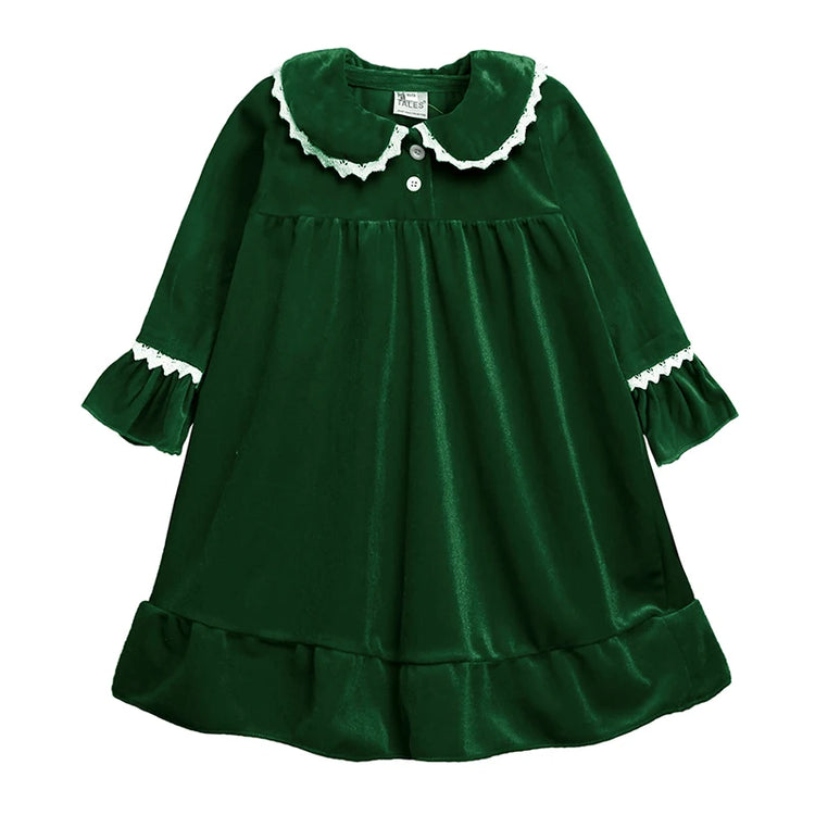 Kids' Velvet Christmas Pajamas