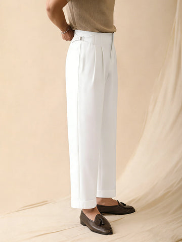 Relaxed Pleated Trousers