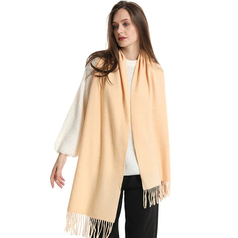 Soft Solid Winter Scarf