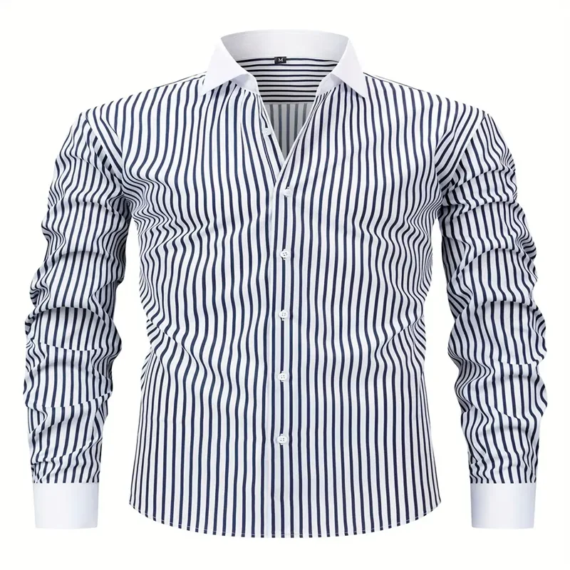 Stripes Business Casual Shirt
