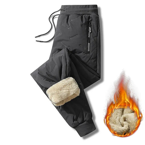 Sherpa-Lined Sweatpants