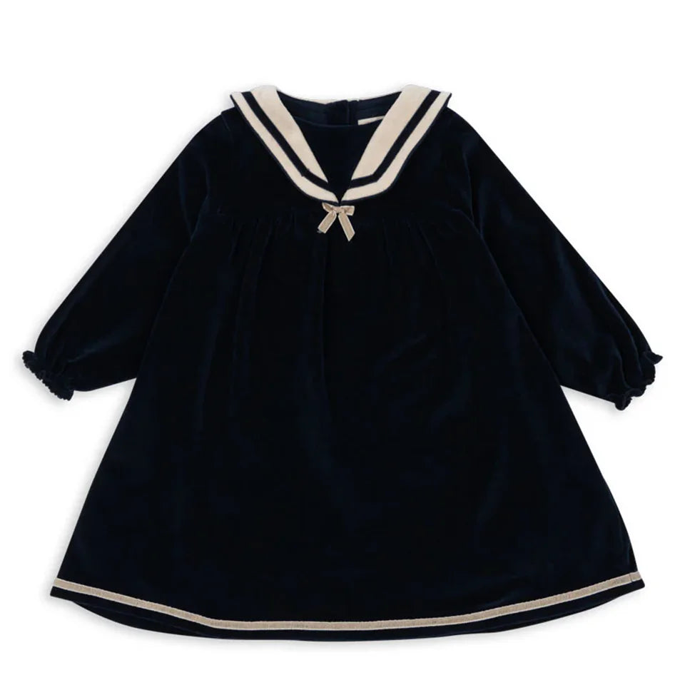 Girls' Velvet Holiday Party Dress