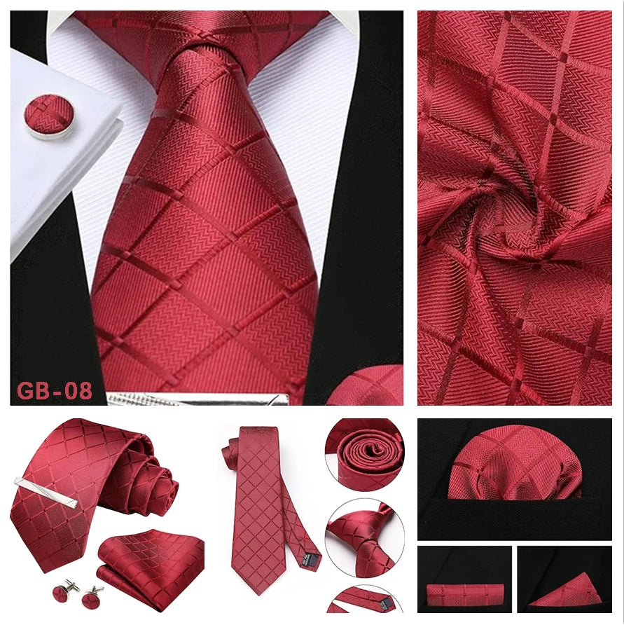 Tie, Clip & Pocket Square Set