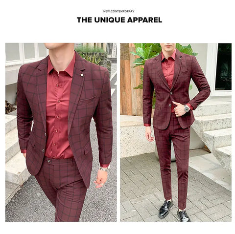 Slim Fit Business Suit