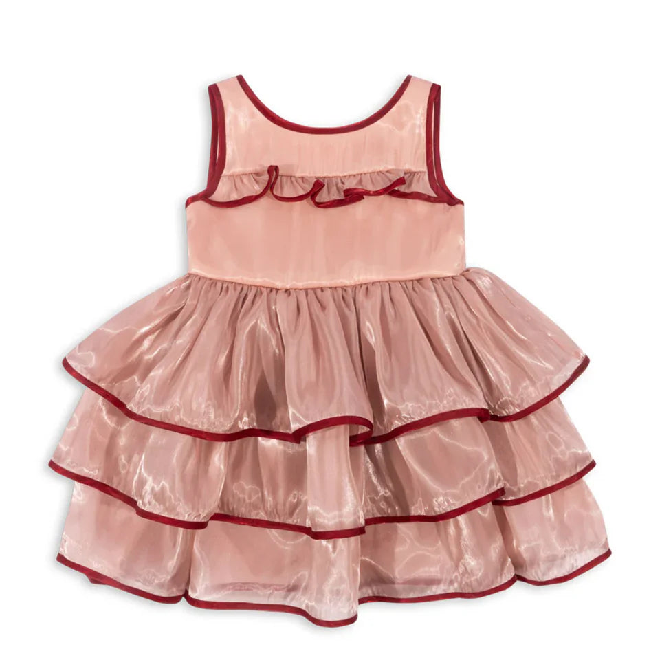 Girls' Velvet Holiday Party Dress