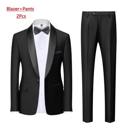 Shawl-Lapel Tuxedo Set