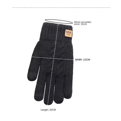 Fleece-Lined Touchscreen Gloves