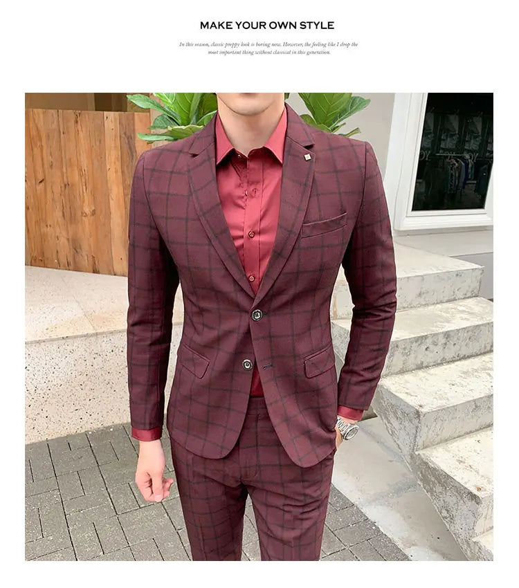 Slim Fit Business Suit